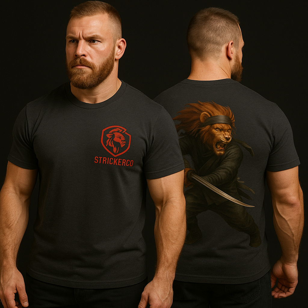 STRICKERCO Warrior Tee – Multi-Color Edition