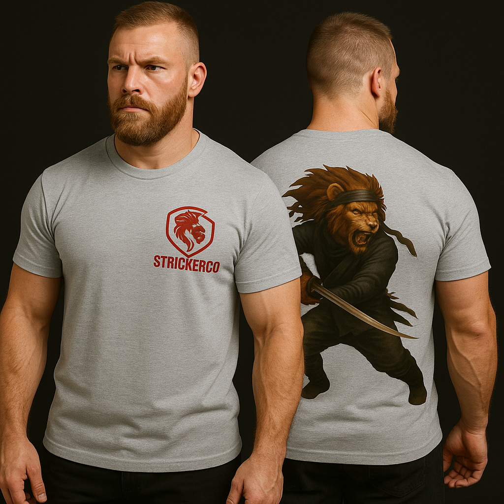 STRICKERCO Warrior Tee – Multi-Color Edition
