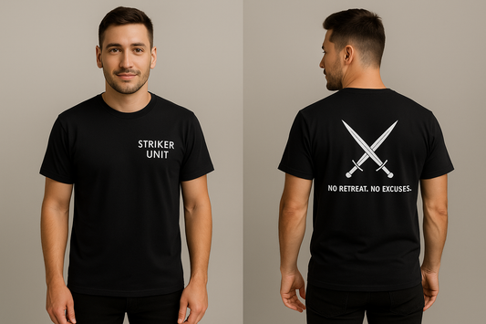 StrikerCo Short Sleeve Fitted T-shirt – Athletic Fit